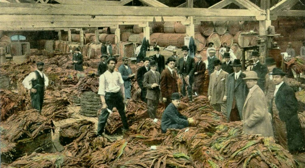 A glimpse into a historical tobacco warehouse